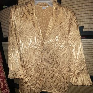 Jones New York vintage blazer size medium golf in color